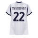 Inter Milan Henrikh Mkhitaryan #22 Replike Gostujuci Dres za Ženska 2026-27 Kratak Rukav